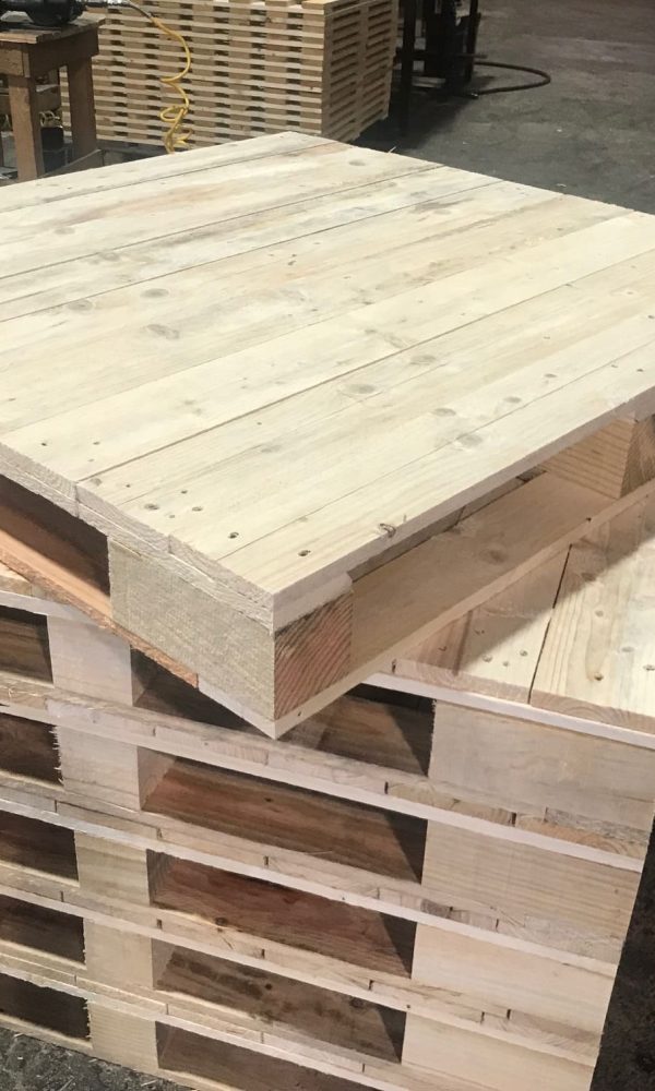 Palets de 4 entrada enterizo